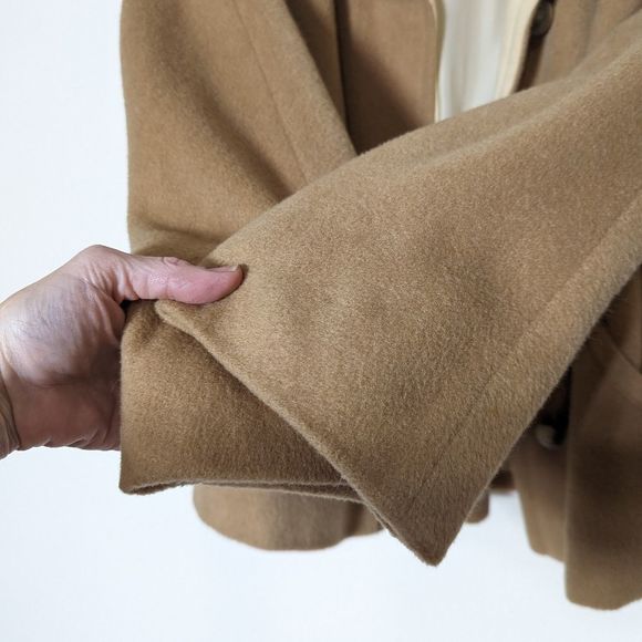 Vintage 50s Mongolian Camel Hair Tailored Jacket - Picture 9 of 16